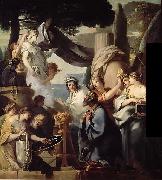 Solomon making a sacrifice to the idols, Bourdon, Sebastien